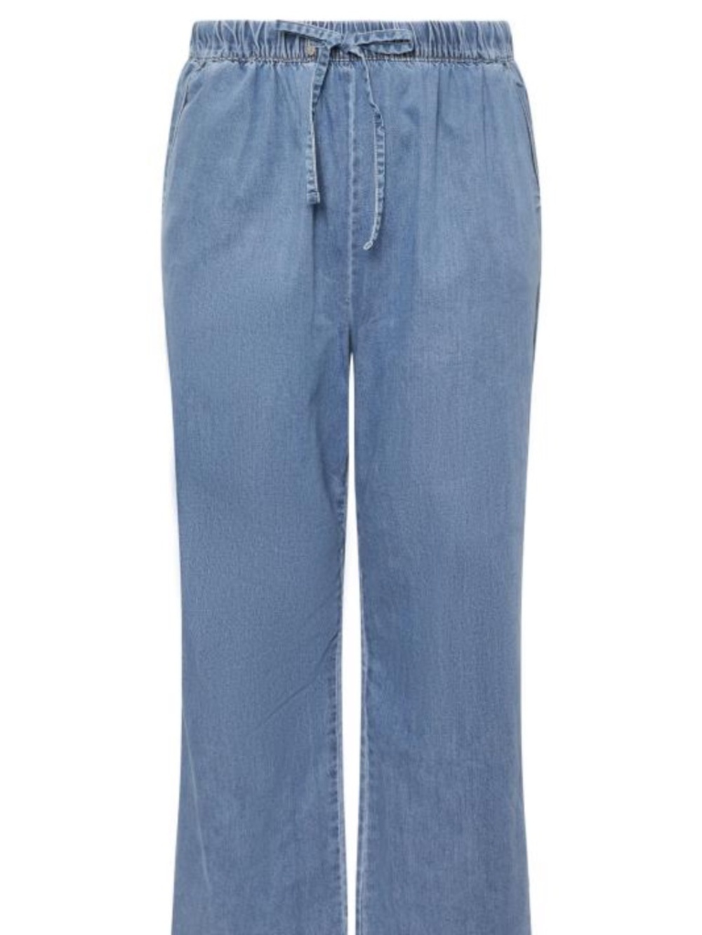 Vintage First Issue Liz Claiborne Rayon Blend Chambray Pants Size 8